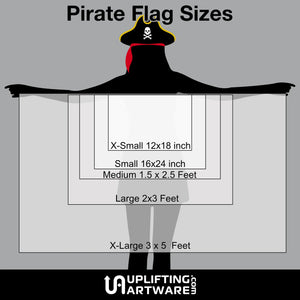 Personalized Pirate Flag – Uplifting Artware