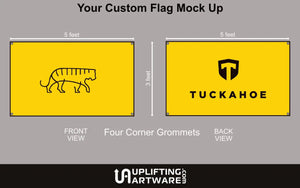 Tuckahoe Swim Club Flag Uplifting Artware