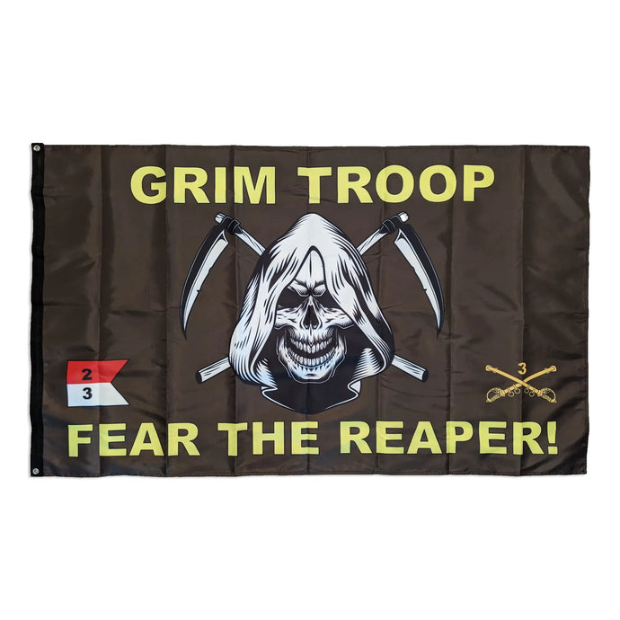 Grim Troop Flag Uplifting Artware