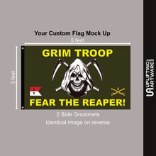 Load image into Gallery viewer, Grim Troop Flag Uplifting Artware