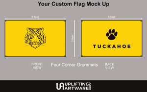 Tuckahoe Swim Club Flag Uplifting Artware