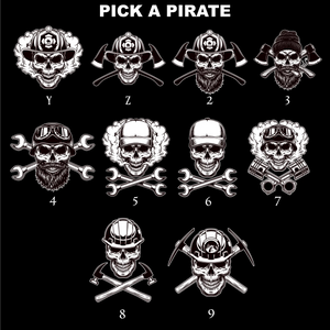 Personalized Pirate Flag Uplifting Artware